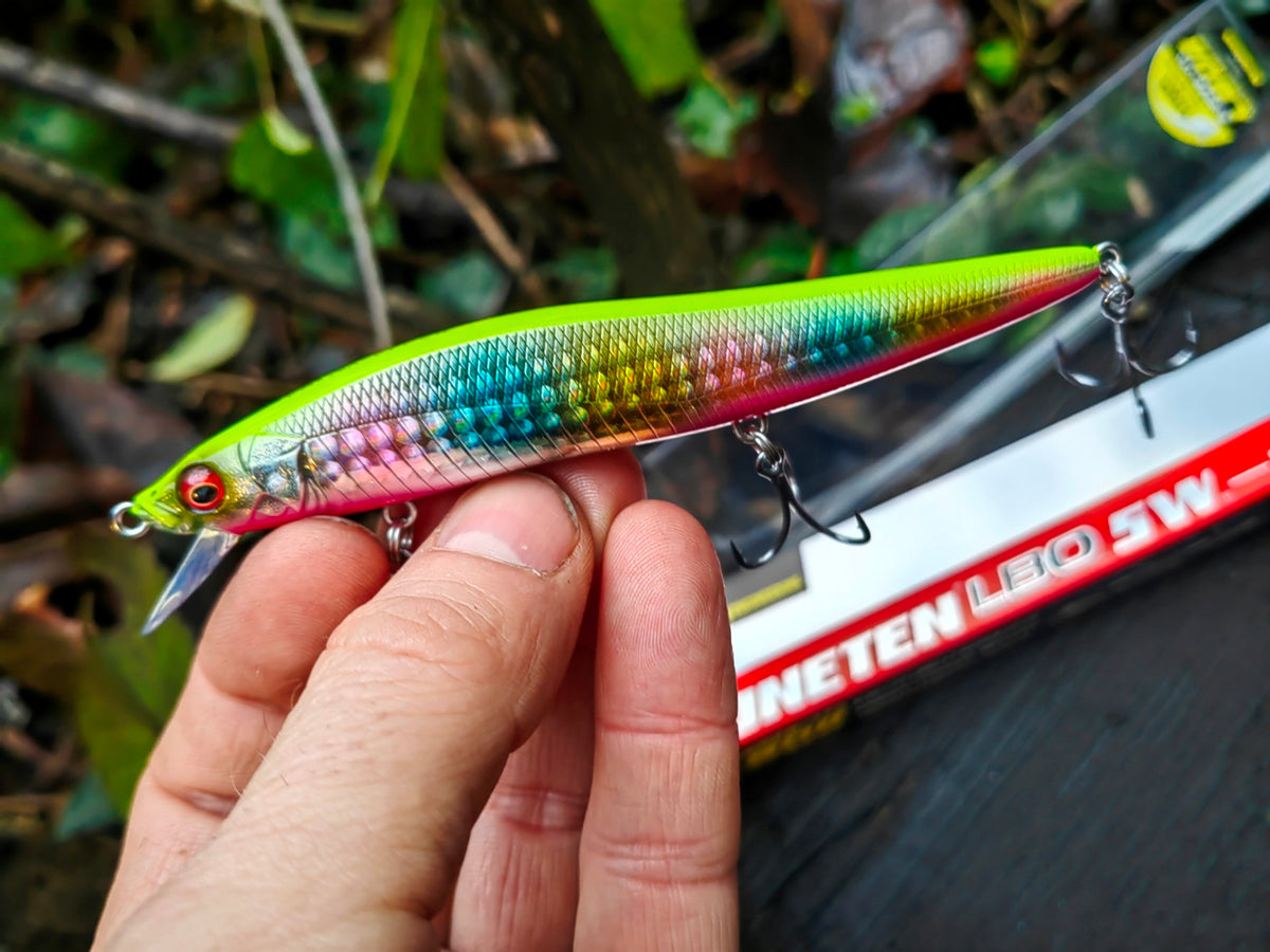 Megabass ONETEN LBO SW 115 mm — #06 GG CHART BACK RAINBOW PB — zdjęcie główne