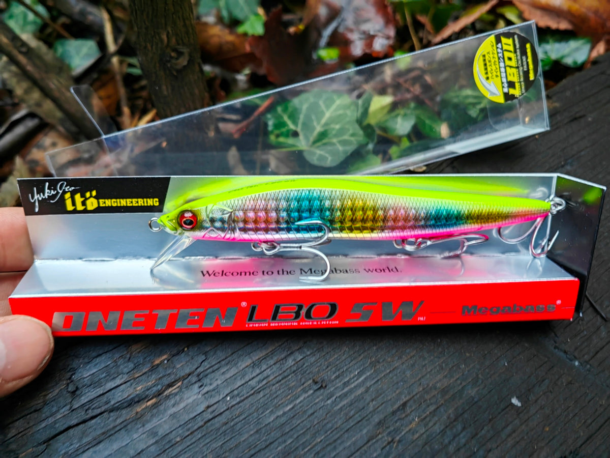 Megabass ONETEN LBO SW 115 mm — #06 GG CHART BACK RAINBOW PB — zdjęcie 3