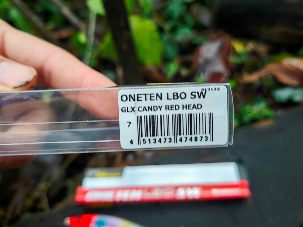 Megabass ONETEN LBO SW 115 mm — #07 GLX CANDY RED HEAD — zdjęcie 4