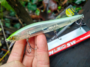 Megabass ONETEN LBO SW 115 mm — #08 PM SEE-THROUGH LEMON