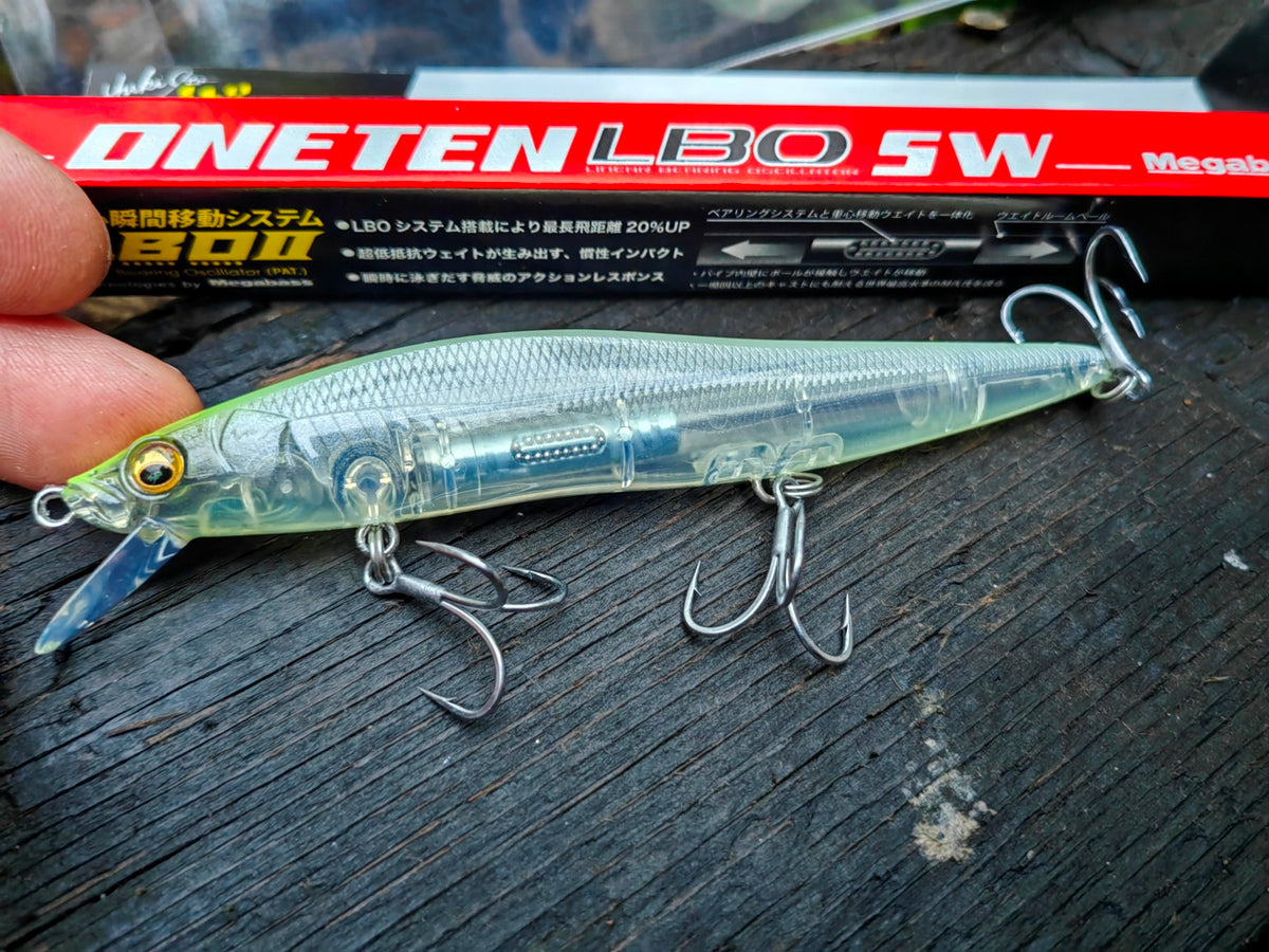 Megabass ONETEN LBO SW 115 mm — #08 PM SEE-THROUGH LEMON — zdjęcie 2