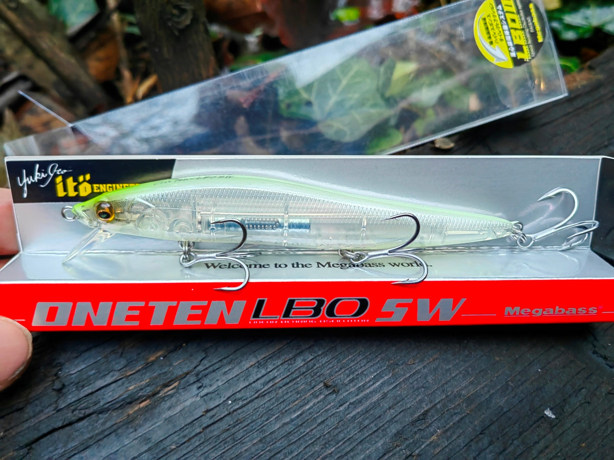 Megabass ONETEN LBO SW 115 mm — #08 PM SEE-THROUGH LEMON — zdjęcie 3