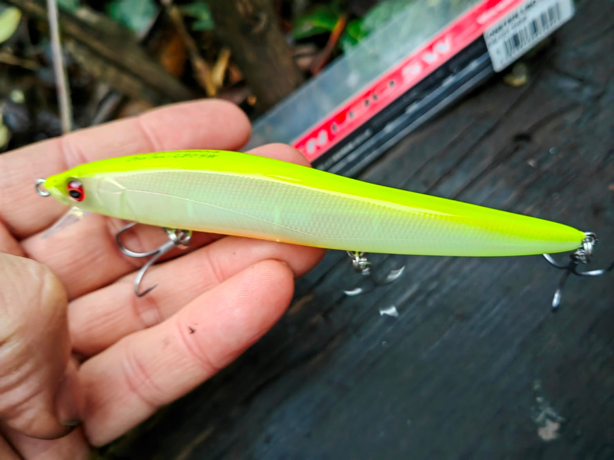 Megabass ONETEN LBO SW 115 mm — #09 PM HOT SHAD — zdjęcie główne