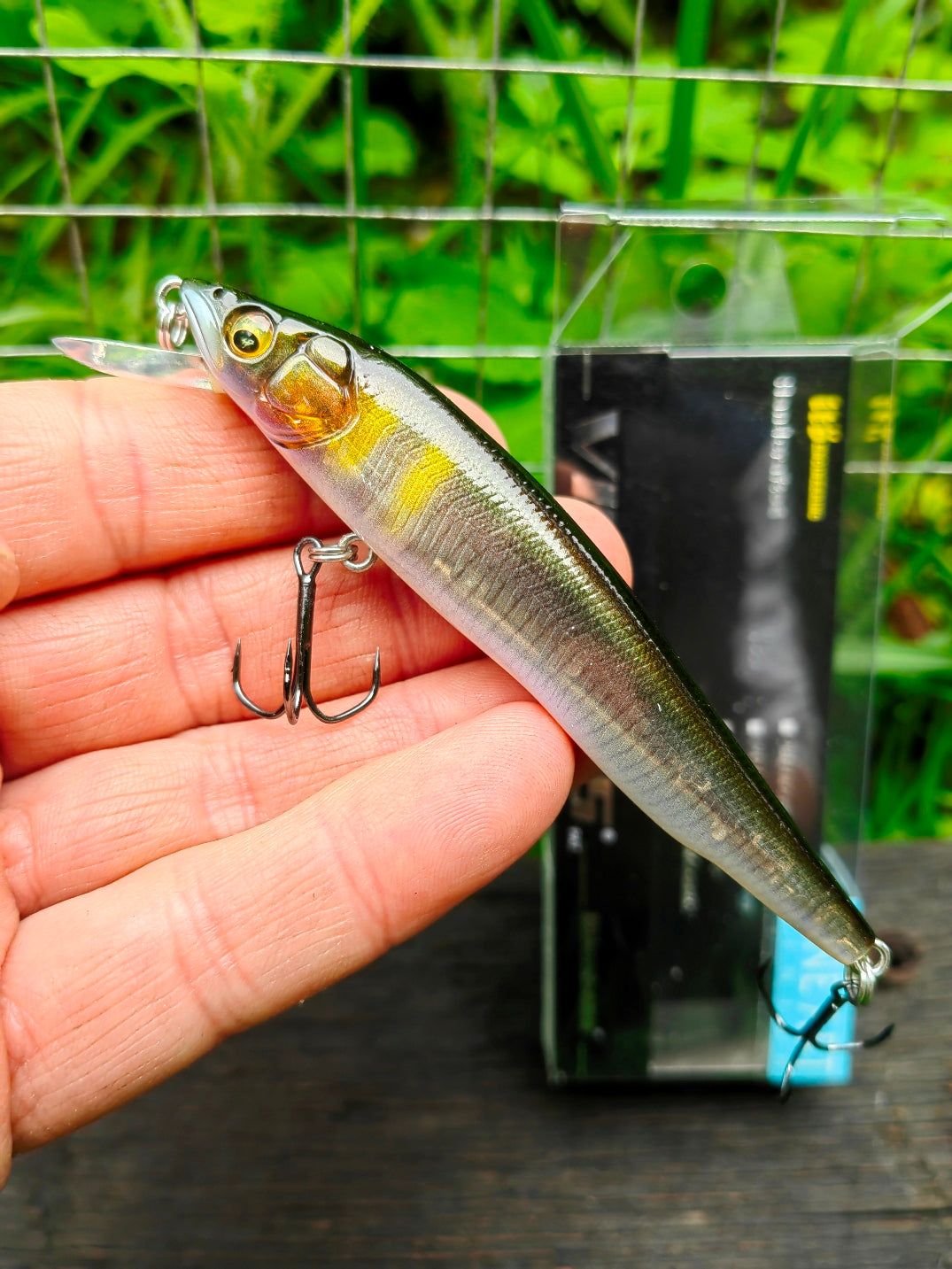 Megabass VISION 95 Q-GO 95 mm 10,6 g — FA GHOST SE AYU — zdjęcie główne