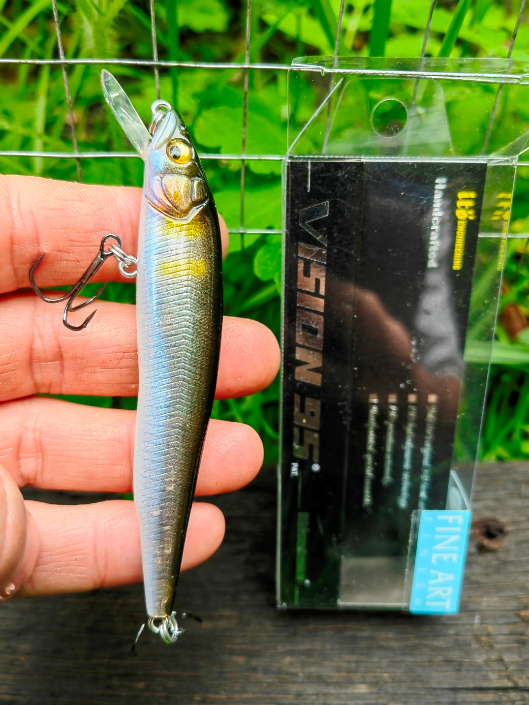 Megabass VISION 95 Q-GO 95 mm 10,6 g — FA GHOST SE AYU — zdjęcie 2