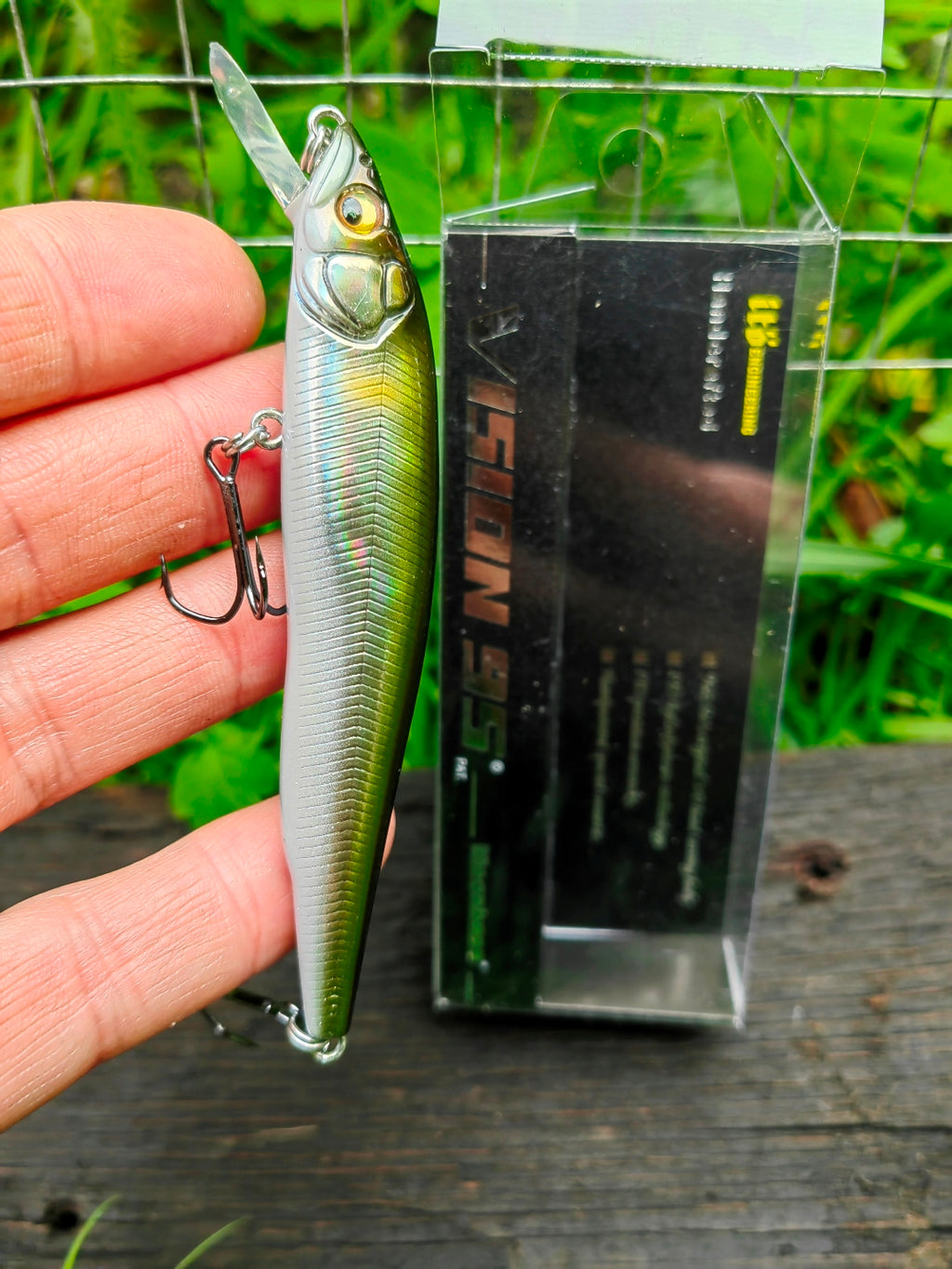 Megabass VISION 95 Q-GO 95 mm 10,6 g — SH SE AYU — zdjęcie 2
