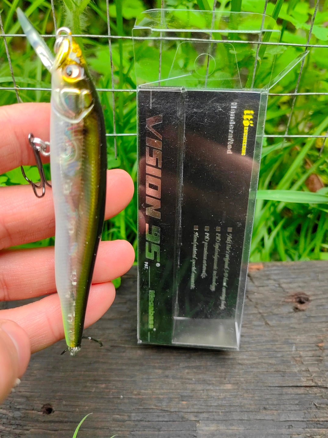 Megabass VISION 95 Q-GO 95 mm 10,6 g — HT ITO TENNESSEE SHAD II — zdjęcie 2