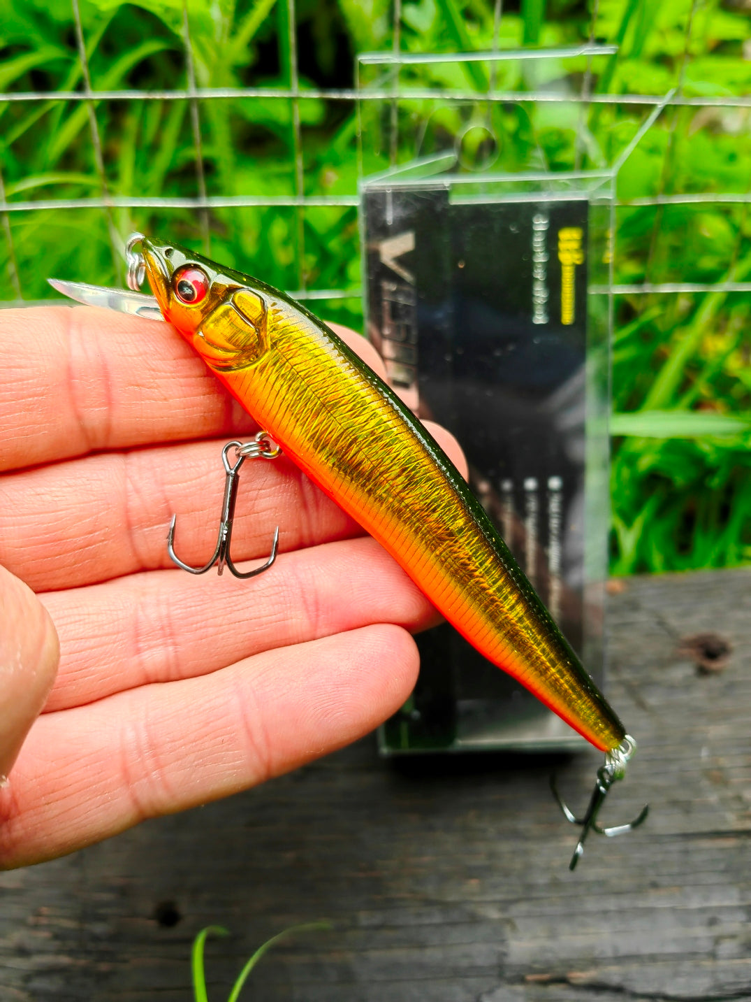Megabass VISION 95 Q-GO 95 mm 10,6 g — GC MEGABASS KINKURO — zdjęcie główne