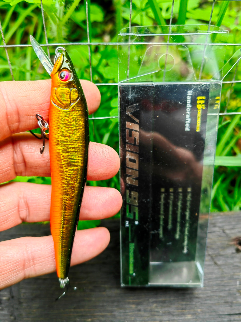 Megabass VISION 95 Q-GO 95 mm 10,6 g — GC MEGABASS KINKURO — zdjęcie 2