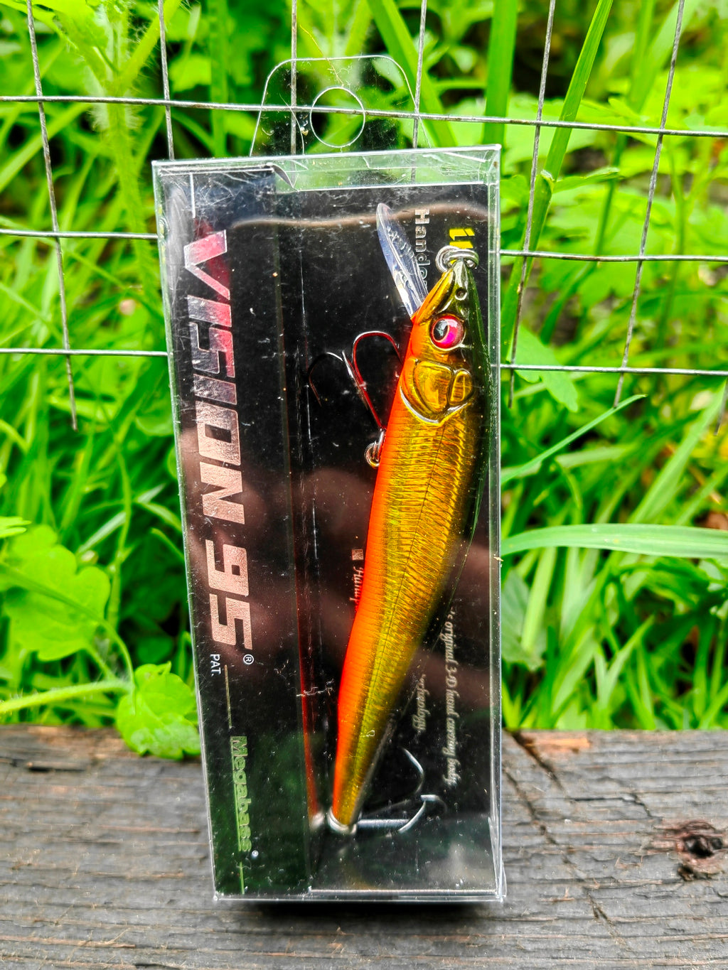 Megabass VISION 95 Q-GO 95 mm 10,6 g — GC MEGABASS KINKURO — zdjęcie 3
