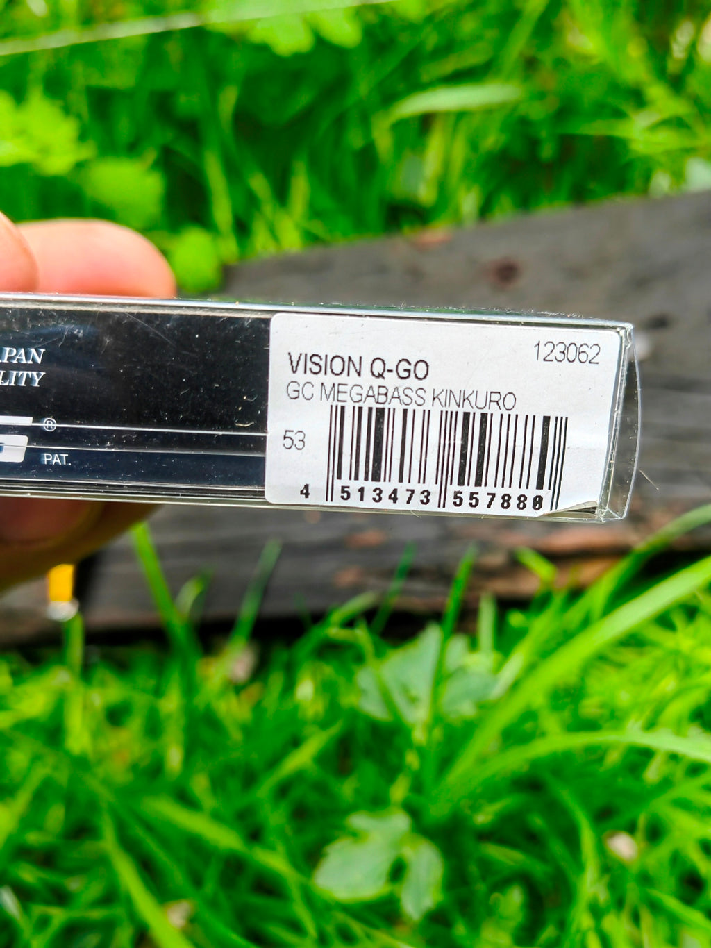 Megabass VISION 95 Q-GO 95 mm 10,6 g — GC MEGABASS KINKURO — zdjęcie 4
