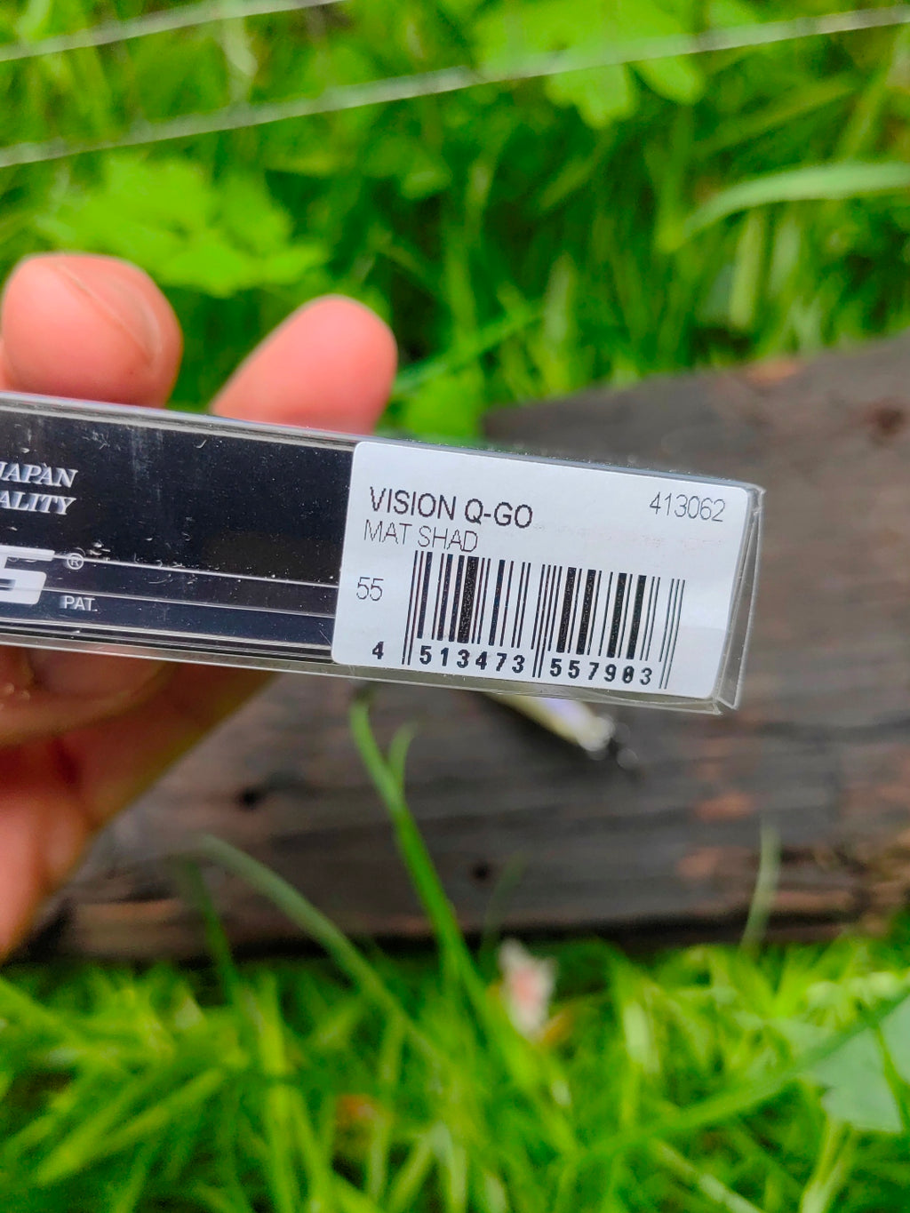 Megabass VISION 95 Q-GO 95 mm 10,6 g — MAT SHAD — zdjęcie 4