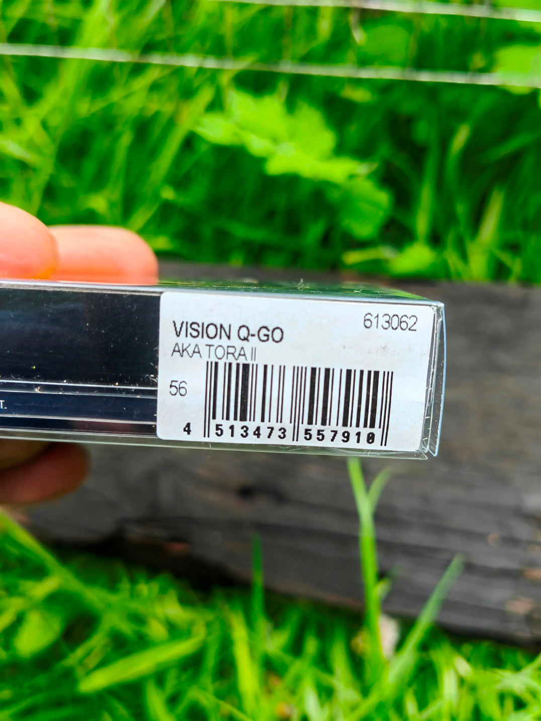 Megabass VISION 95 Q-GO 95 mm 10,6 g — AKA TORA II — zdjęcie 4