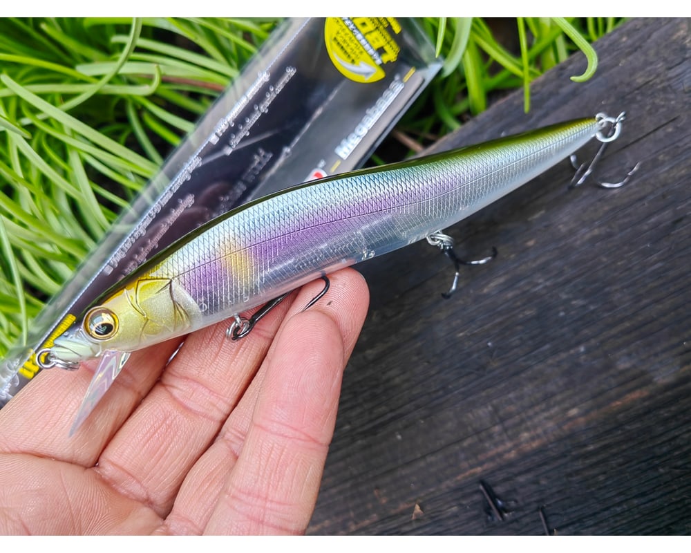 Megabass VISION ONETEN MAX LBO 135 mm — #08 PM SETSUKI AYU — zdjęcie 3