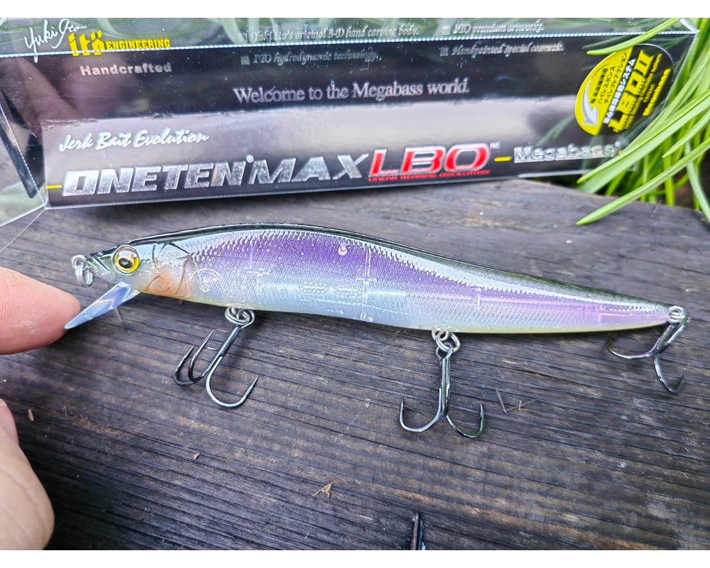 Megabass VISION ONETEN MAX LBO 135 mm — #09 KOHOKU NATURAL — zdjęcie 2