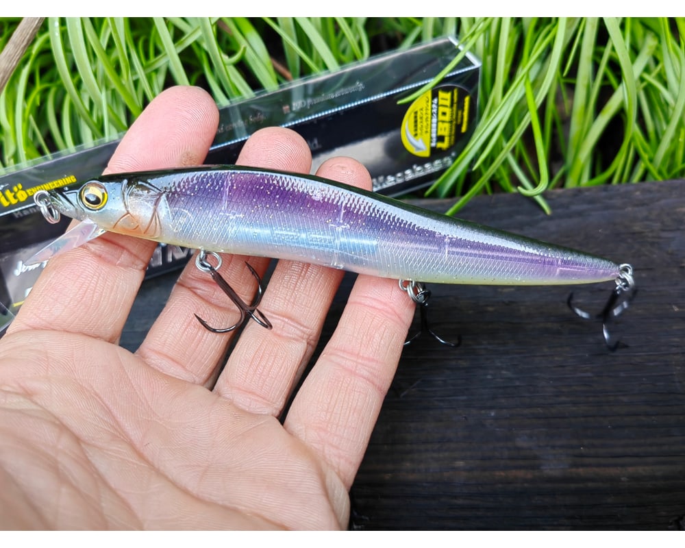 Megabass VISION ONETEN MAX LBO 135 mm — #09 KOHOKU NATURAL — zdjęcie 3