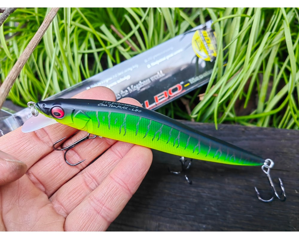 Megabass VISION ONETEN MAX LBO 135 mm — #10 MAT TIGER — zdjęcie 3