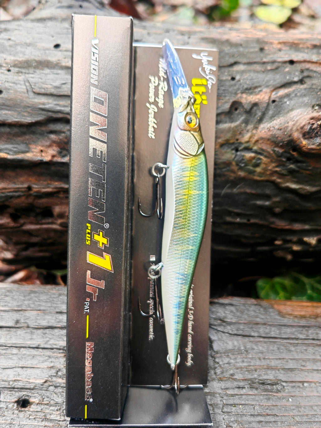 Megabass VISION ONETEN+1 Jr. 98 mm — #002 WAGIN HASU P1 — zdjęcie 3