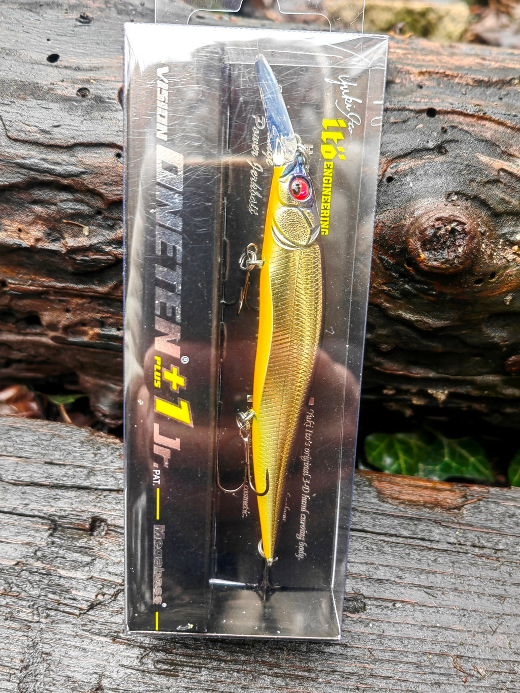 Megabass VISION ONETEN+1 Jr. 98 mm — #006 M CHAMPAGNE KINKURO — zdjęcie 2