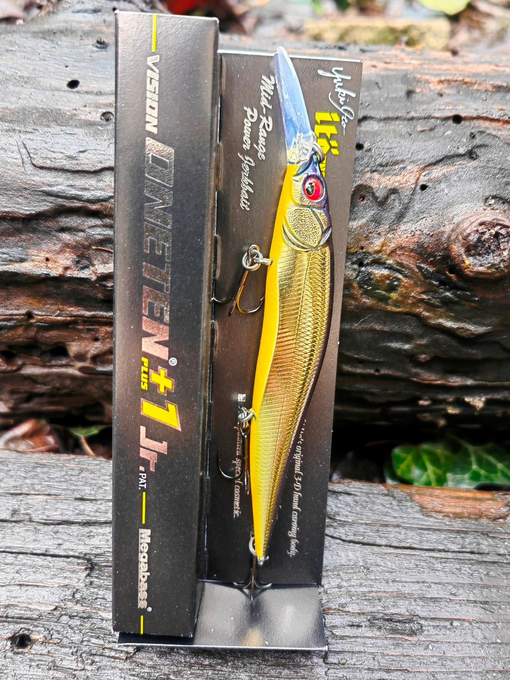 Megabass VISION ONETEN+1 Jr. 98 mm — #006 M CHAMPAGNE KINKURO — zdjęcie 3