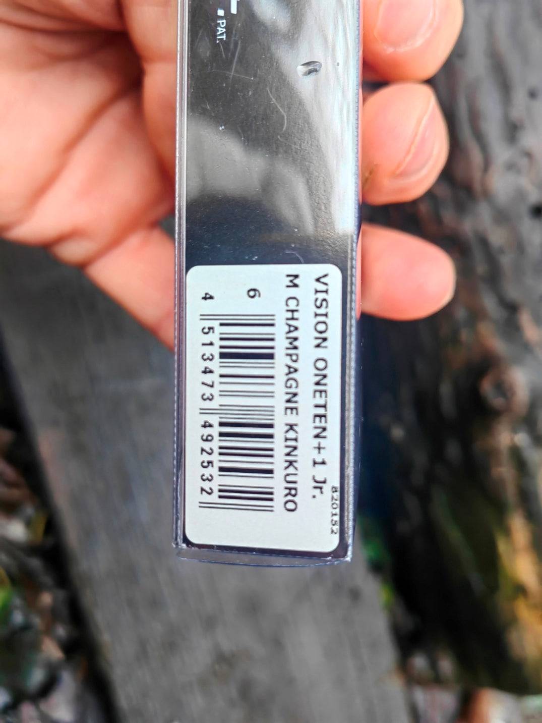 Megabass VISION ONETEN+1 Jr. 98 mm — #006 M CHAMPAGNE KINKURO — zdjęcie 4
