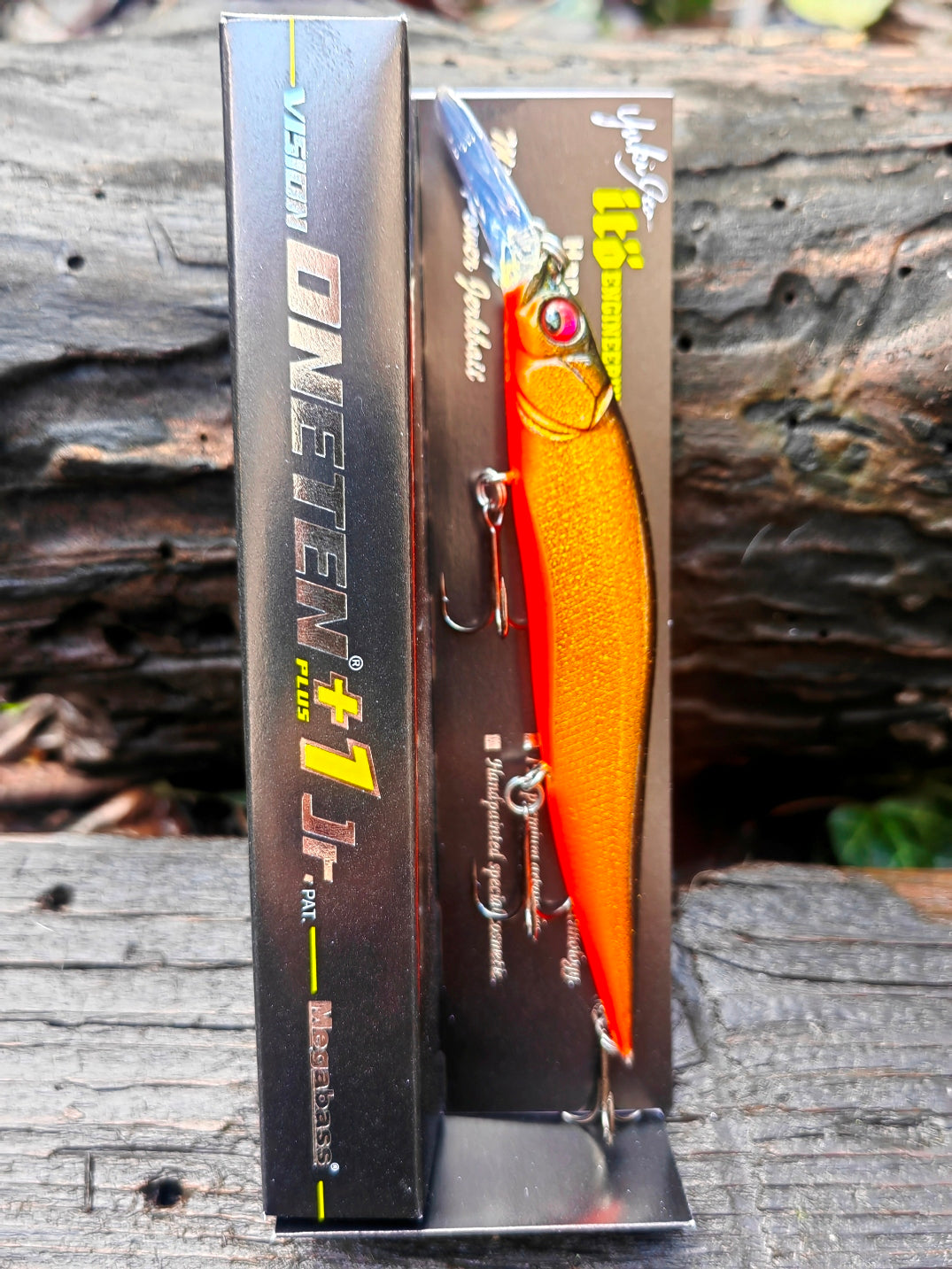 Megabass VISION ONETEN+1 Jr. 98 mm — #013 GLX TONE KIN — zdjęcie 3