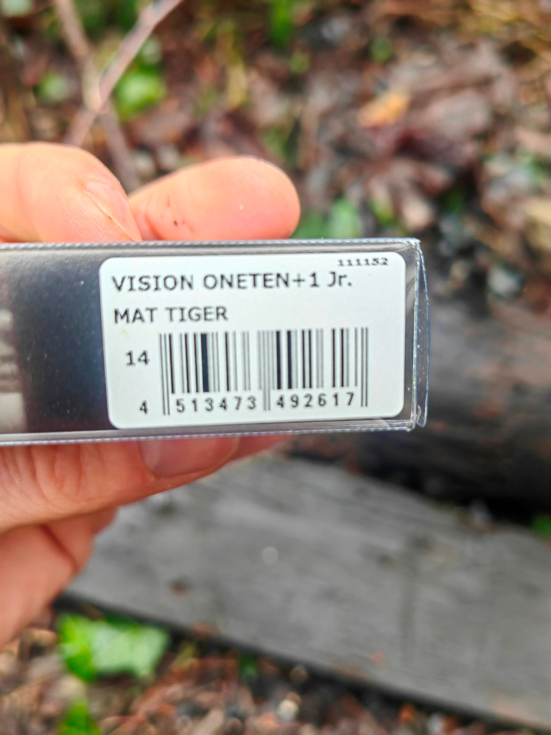 Megabass VISION ONETEN+1 Jr. 98 mm — #014 MAT TIGER — zdjęcie 4