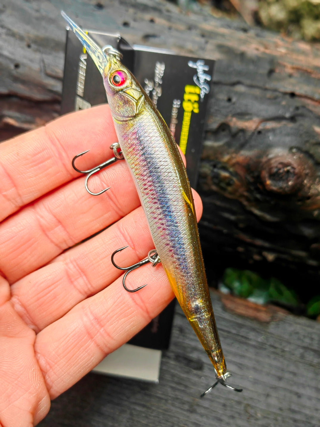 Megabass VISION ONETEN+1 Jr. 98 mm — #018 FA GHOST KAWAMUTSU — zdjęcie główne