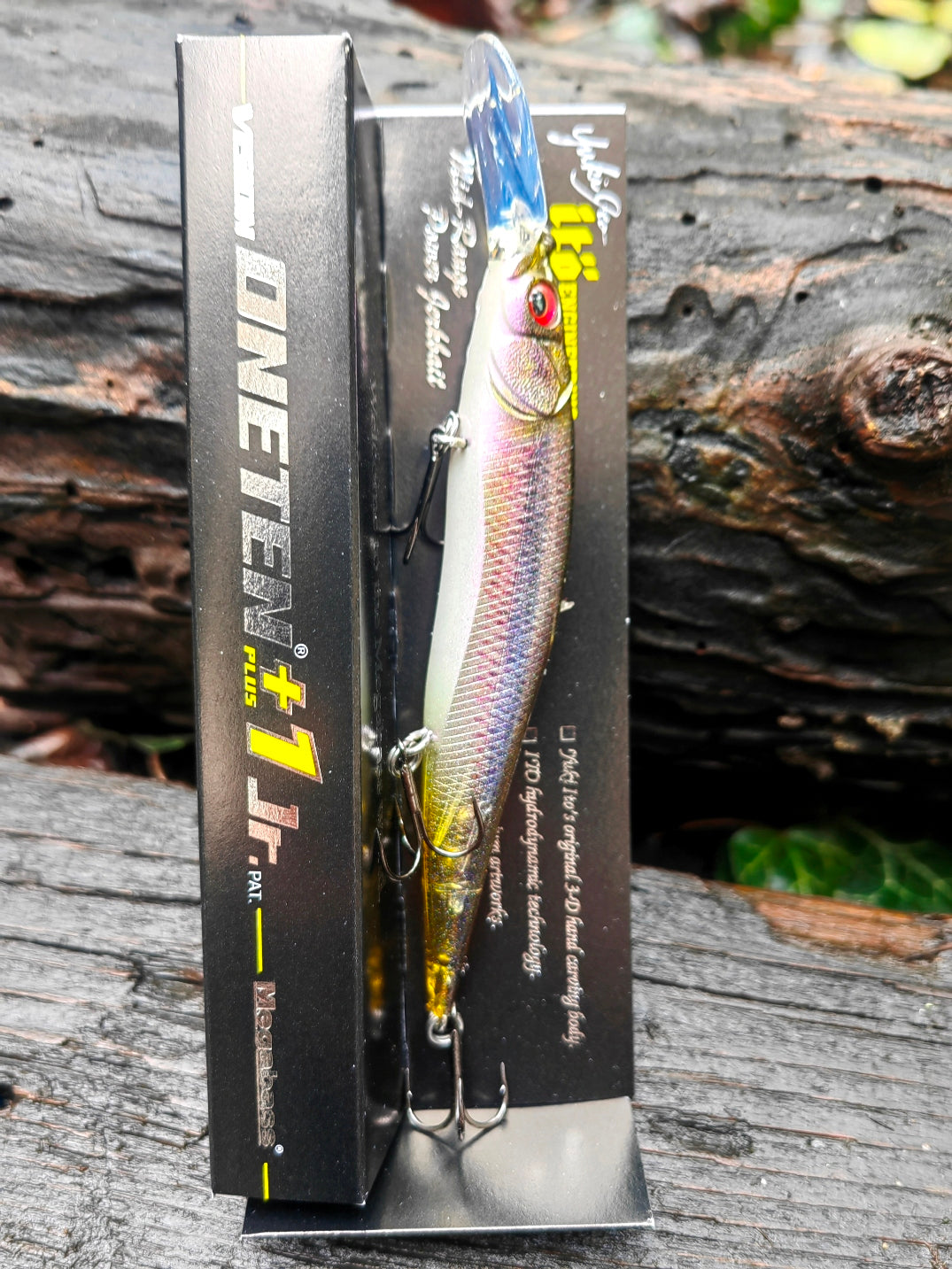 Megabass VISION ONETEN+1 Jr. 98 mm — #018 FA GHOST KAWAMUTSU — zdjęcie 3