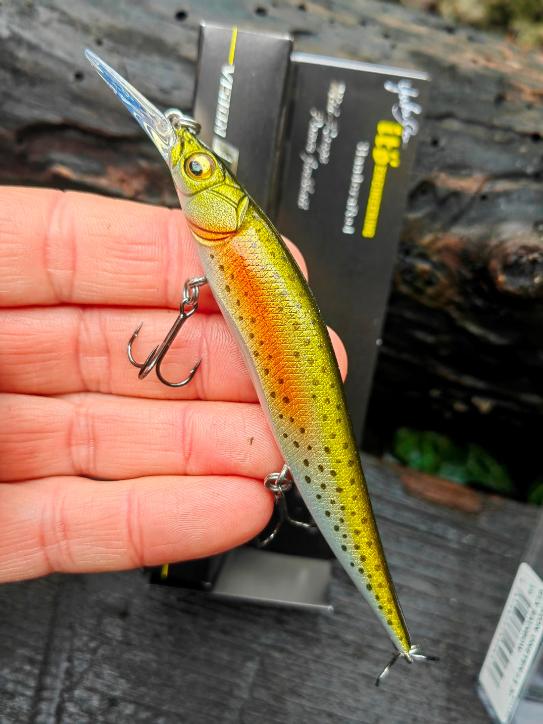 Megabass VISION ONETEN+1 Jr. 98 mm — #019 GLX RAINBOW — zdjęcie główne