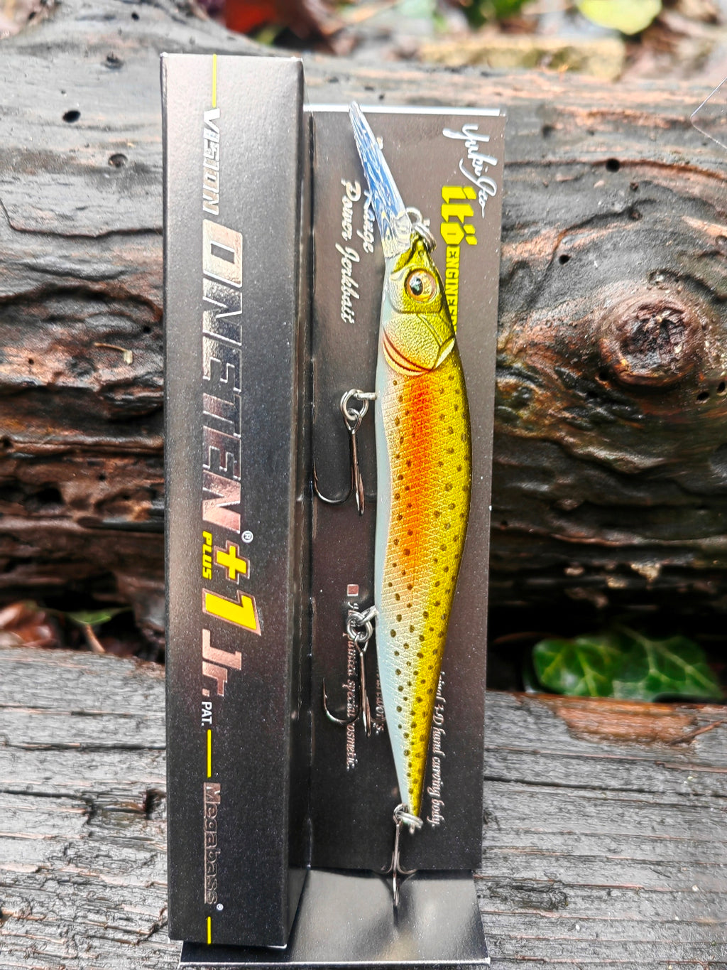 Megabass VISION ONETEN+1 Jr. 98 mm — #019 GLX RAINBOW — zdjęcie 3