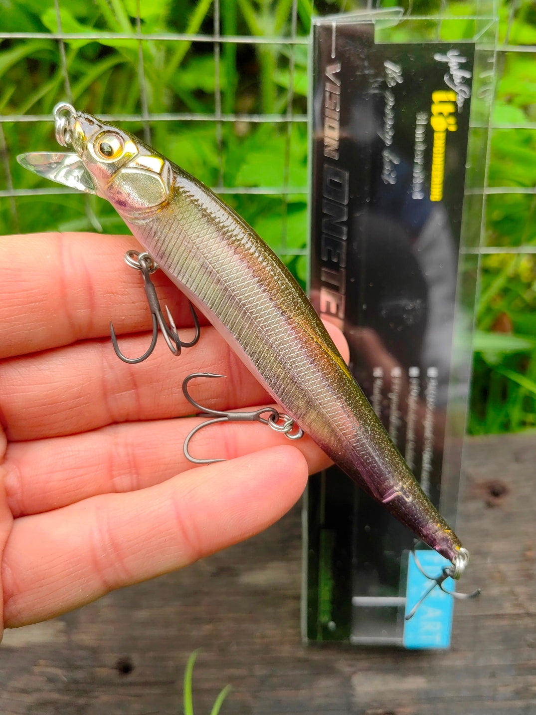 Megabass VISION ONETEN SR 110,5 mm — #04 FA GHOST WAKASAGI — zdjęcie główne