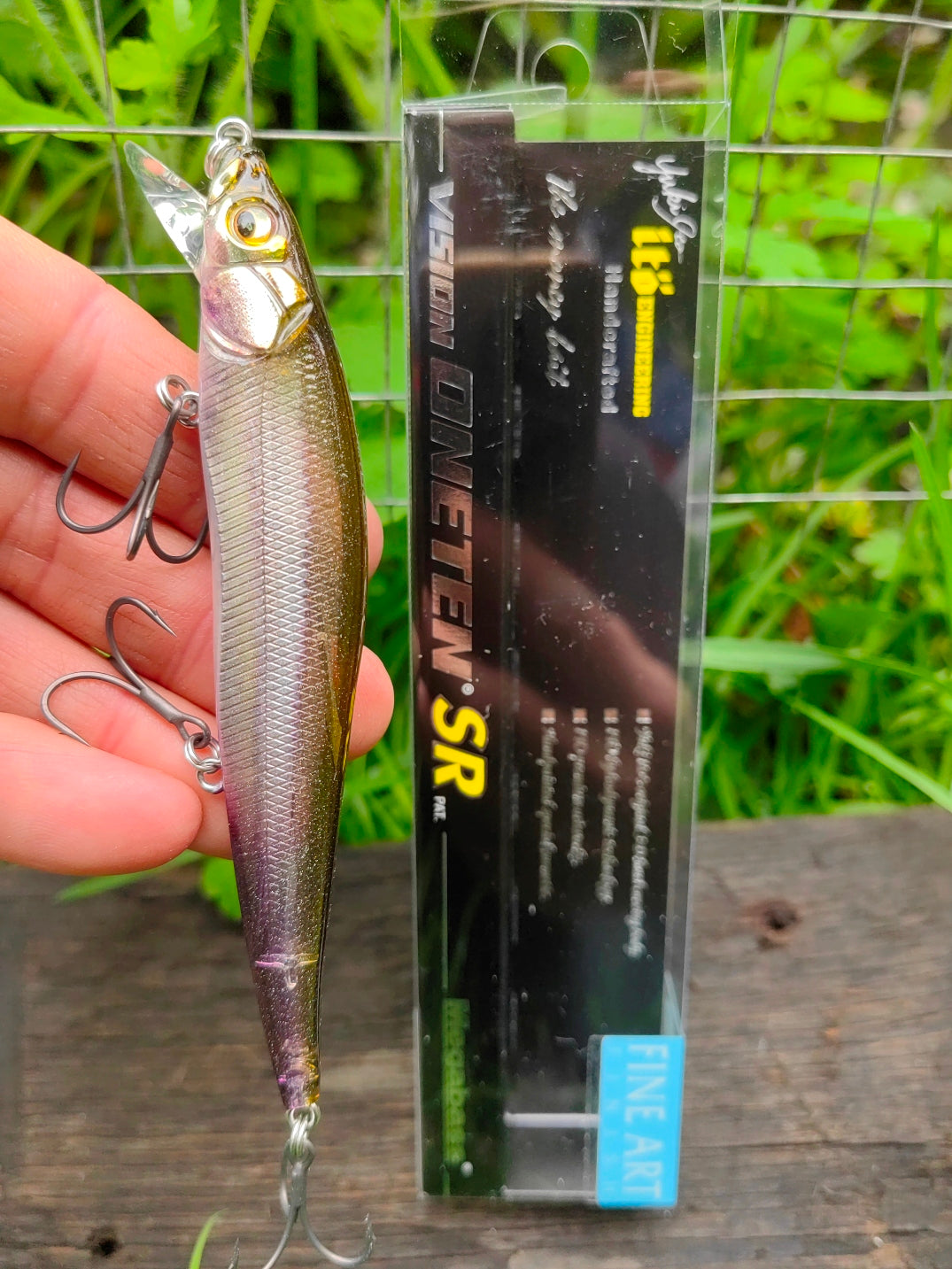 Megabass VISION ONETEN SR 110,5 mm — #04 FA GHOST WAKASAGI — zdjęcie 2