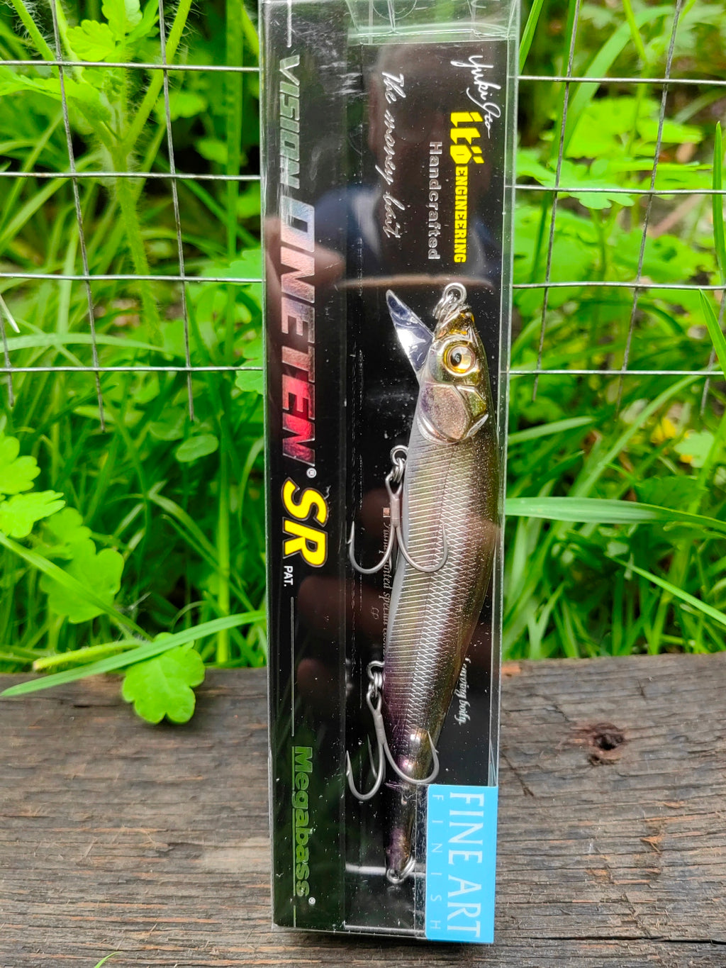Megabass VISION ONETEN SR 110,5 mm — #04 FA GHOST WAKASAGI — zdjęcie 3