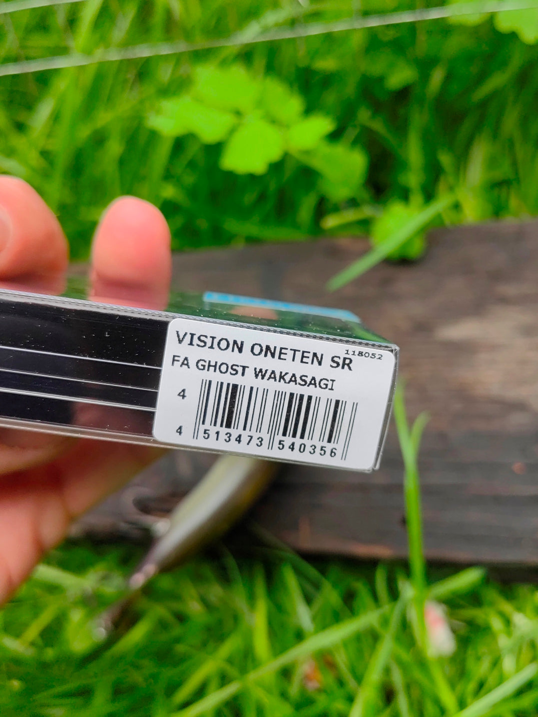 Megabass VISION ONETEN SR 110,5 mm — #04 FA GHOST WAKASAGI — zdjęcie 4