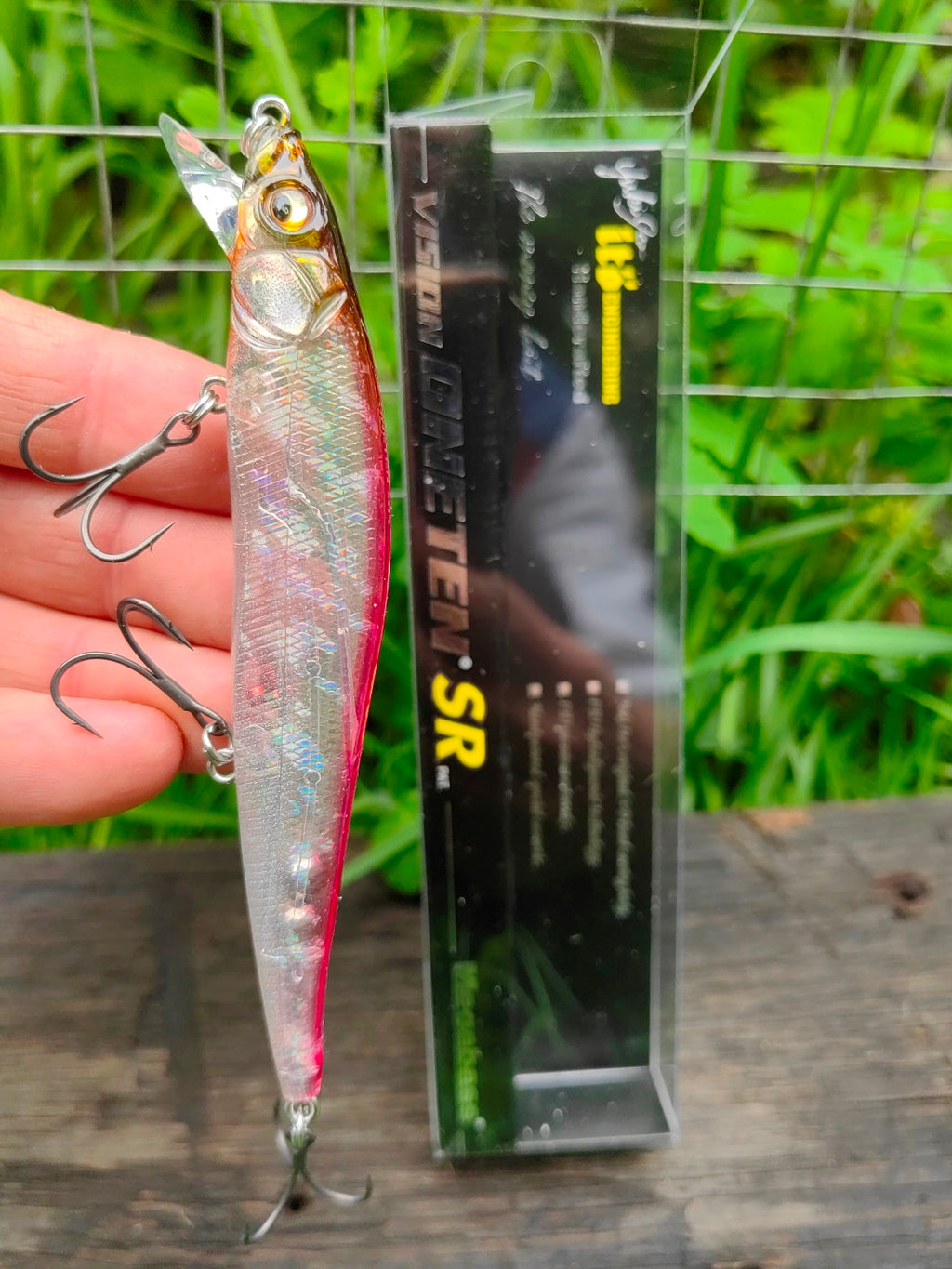 Megabass VISION ONETEN SR 110,5 mm — #11 GLX COTTON WAKASAGI — zdjęcie 2