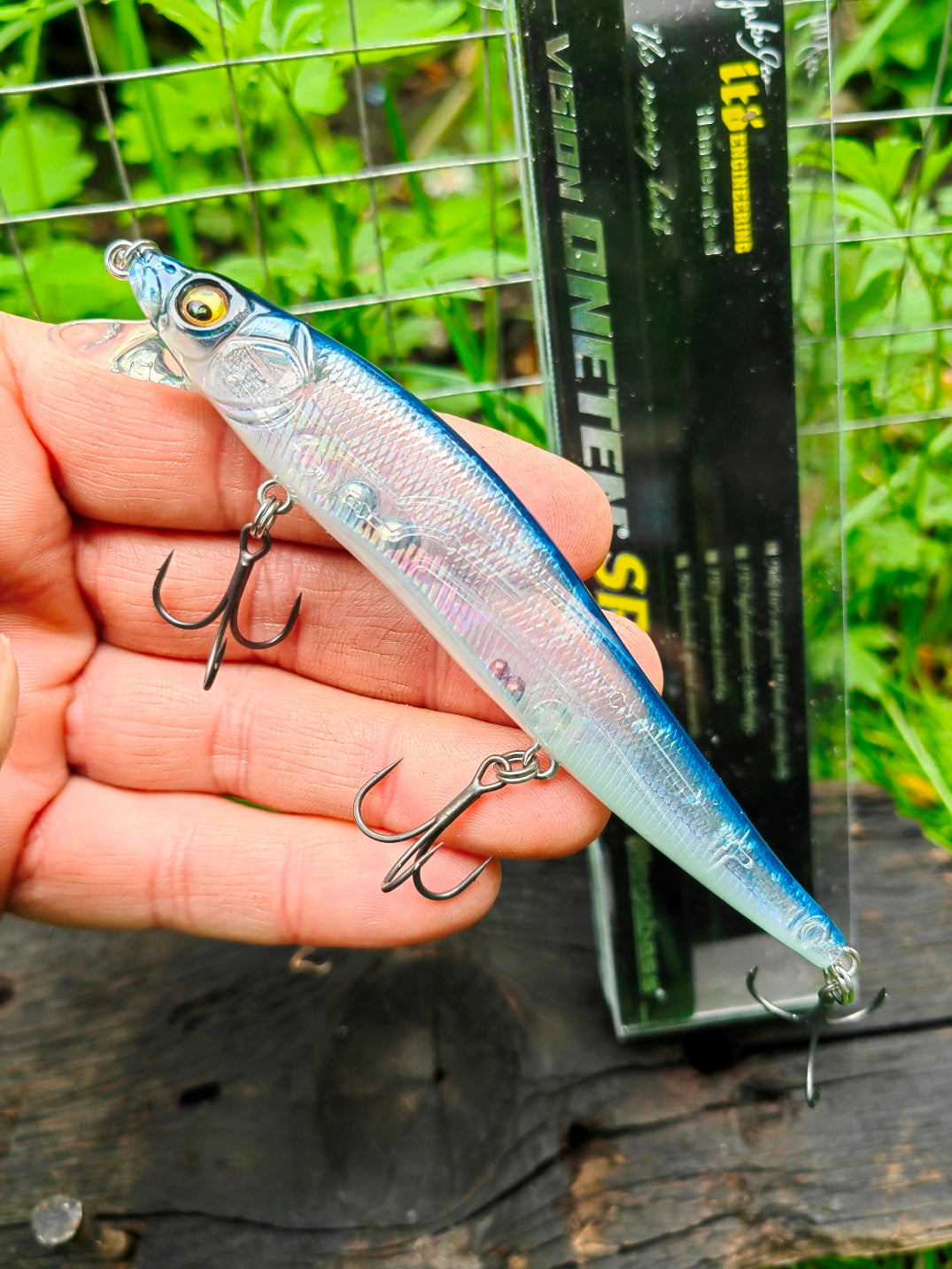 Megabass VISION ONETEN SR 110,5 mm — #12 GP PRO BLUE — zdjęcie główne
