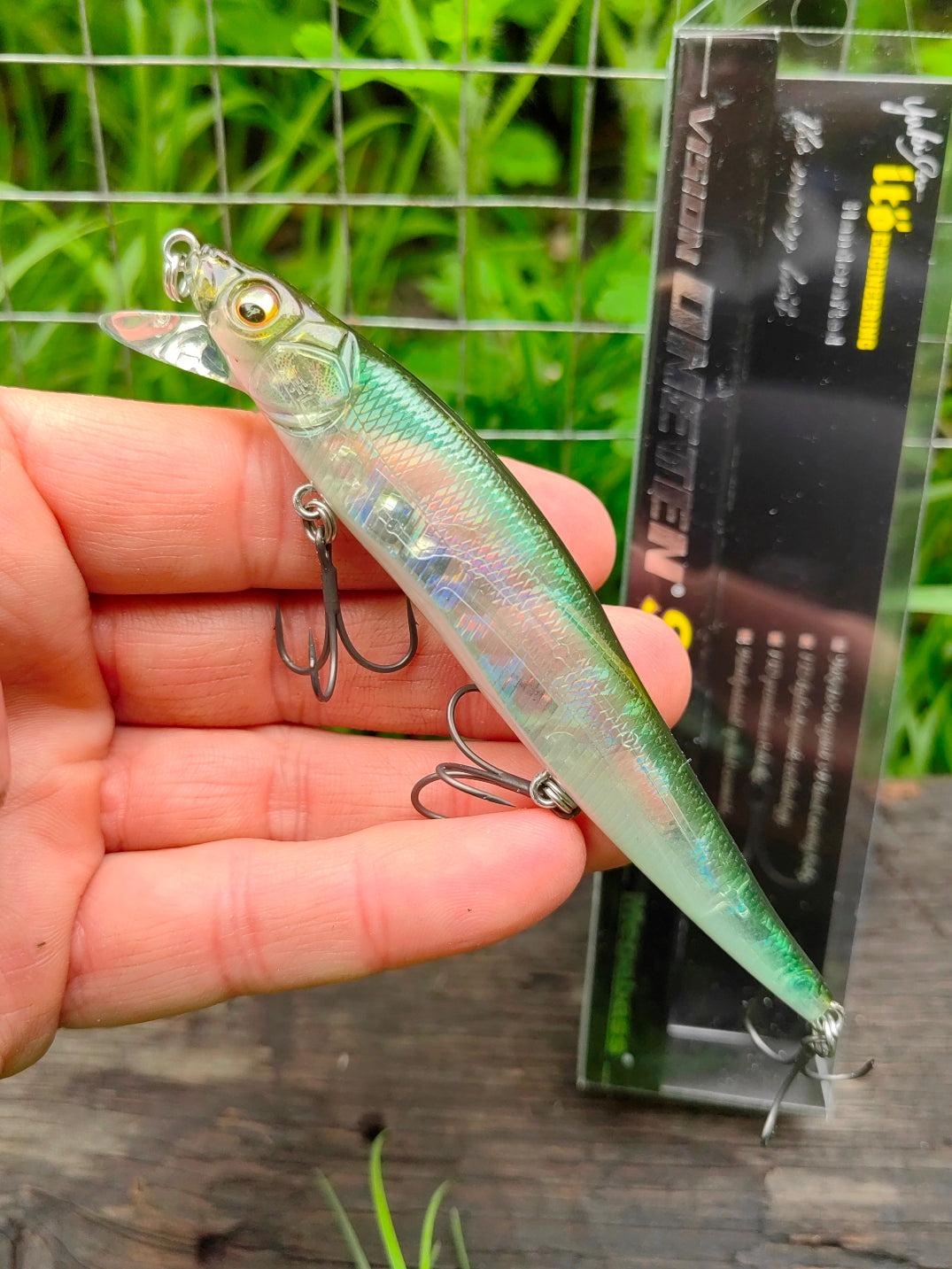 Megabass VISION ONETEN SR 110,5 mm — #13 GP CRYSTAL SHAD — zdjęcie główne