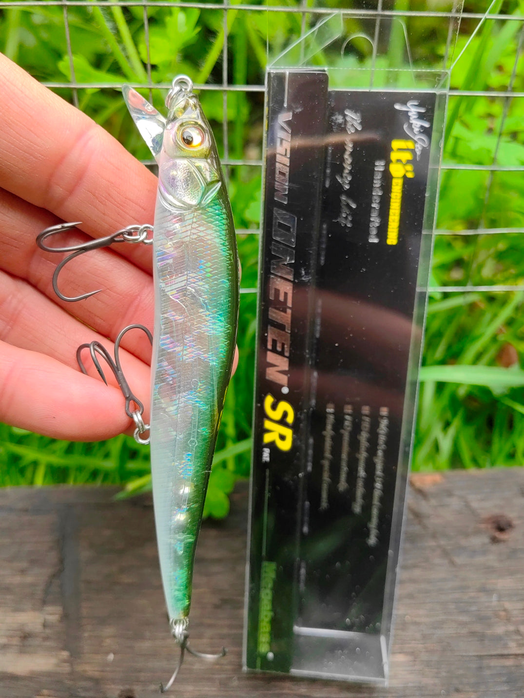 Megabass VISION ONETEN SR 110,5 mm — #13 GP CRYSTAL SHAD — zdjęcie 2