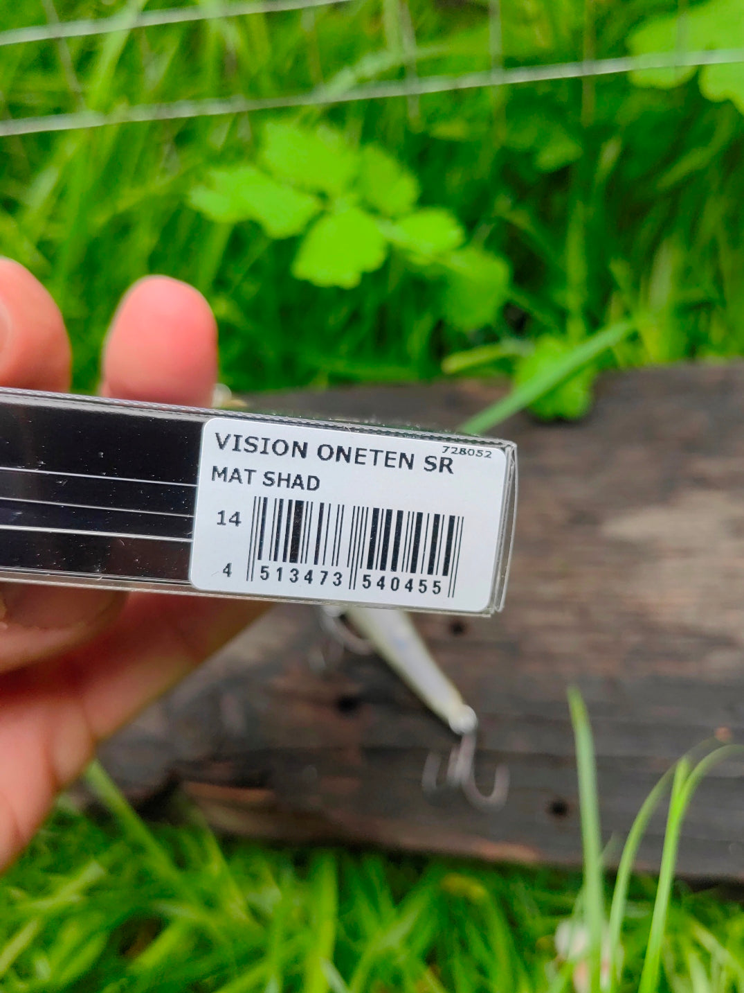 Megabass VISION ONETEN SR 110,5 mm — #14 MAT SHAD — zdjęcie 4