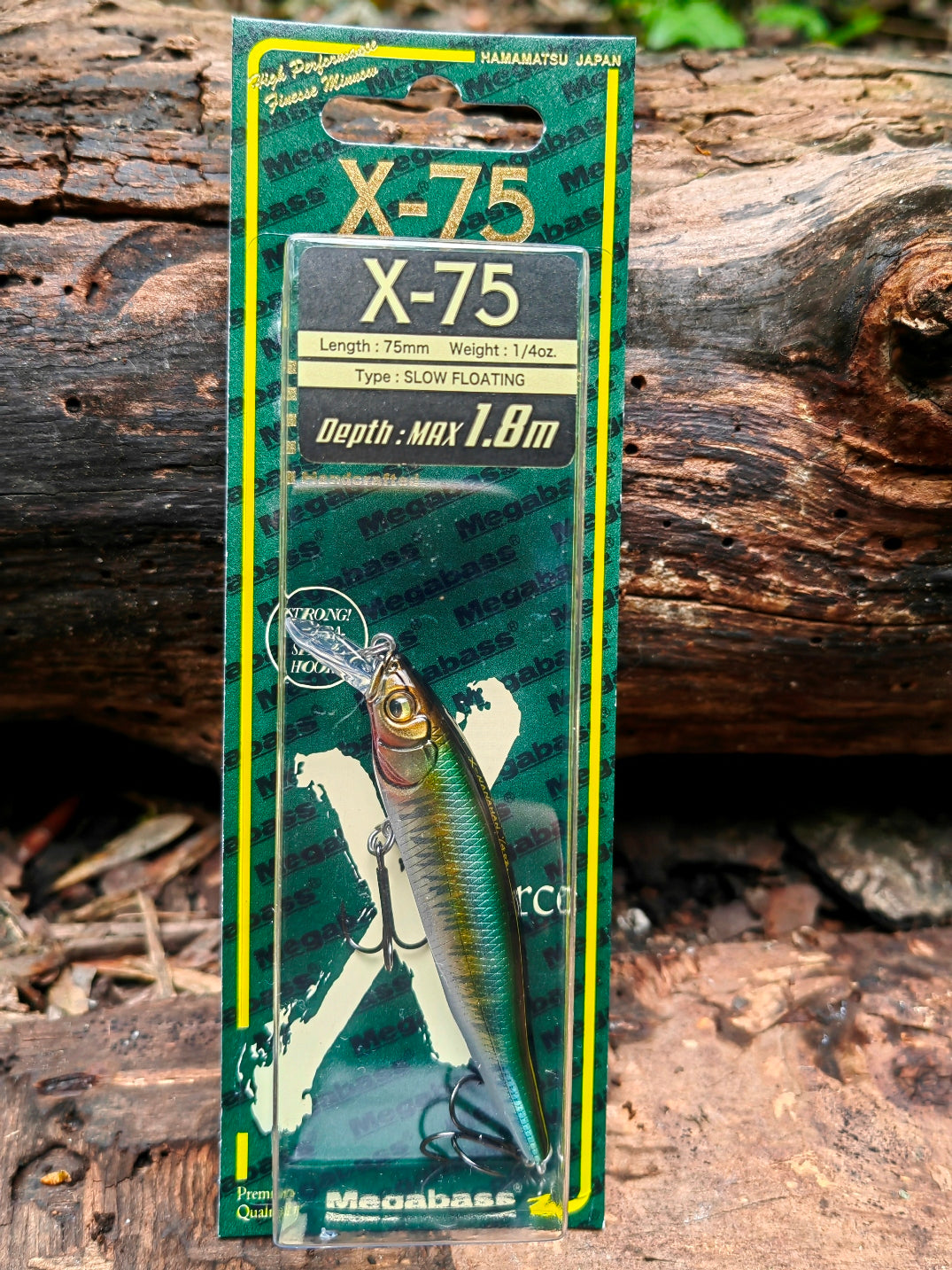 Megabass X-NANAHAN 75 mm 7 g — WAGIN HASU P1 — zdjęcie główne
