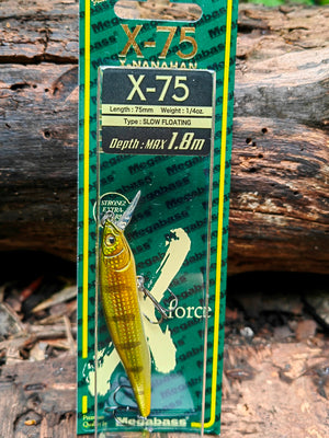 Megabass X-NANAHAN 75 mm 7 g — GG BABY PERCH