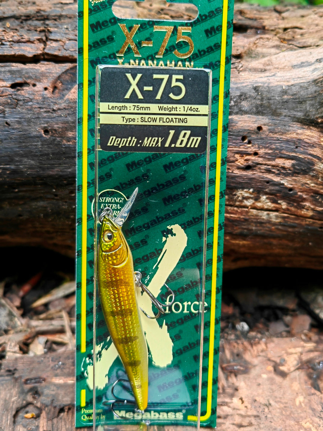 Megabass X-NANAHAN 75 mm 7 g — GG BABY PERCH — zdjęcie główne