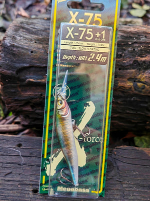 Megabass X-NANAHAN+1 75 mm 7 g — WAGIN HASU P1