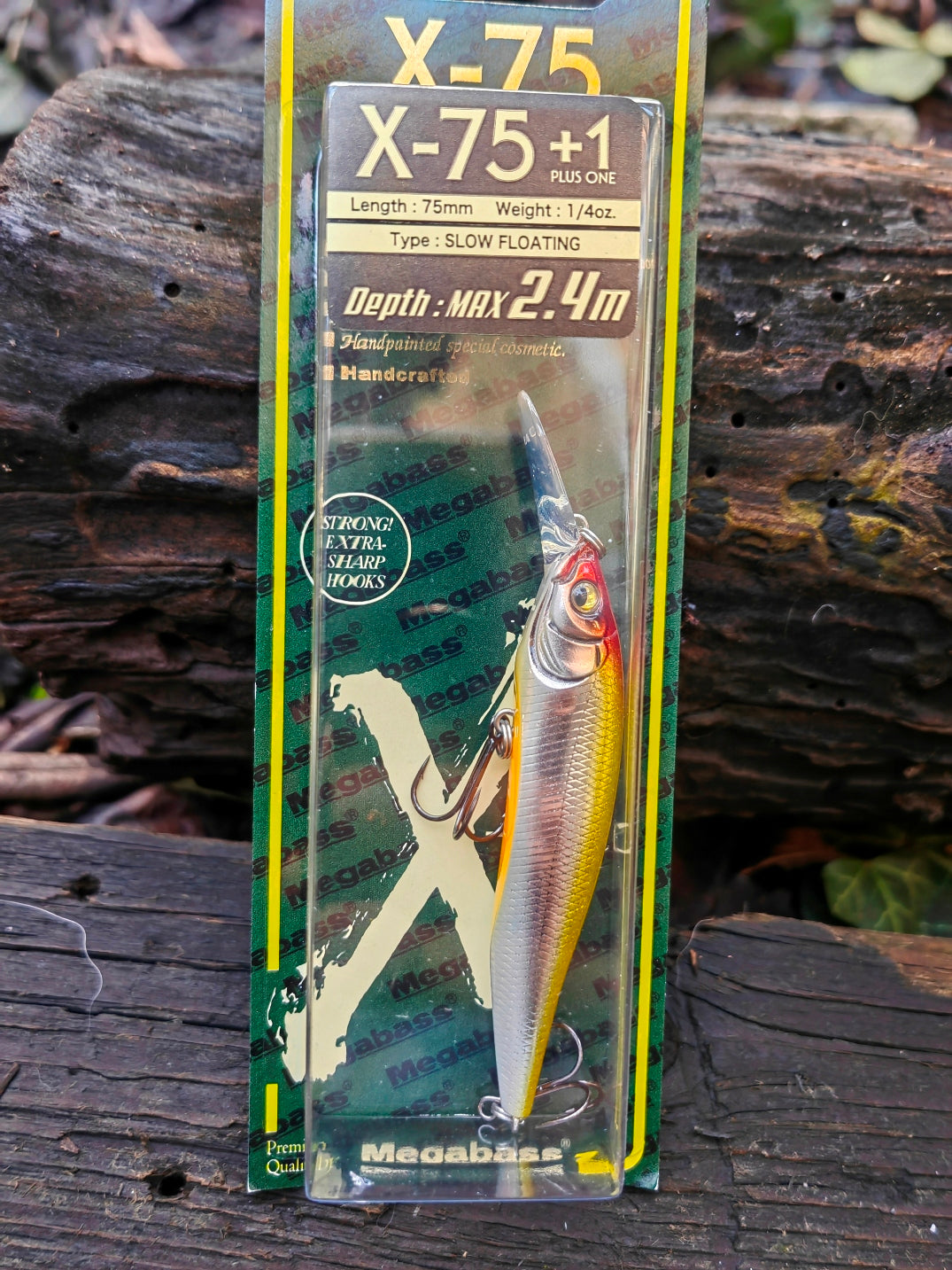Megabass X-NANAHAN+1 75 mm 7 g — GLX WESTERN CLOWN II — zdjęcie główne