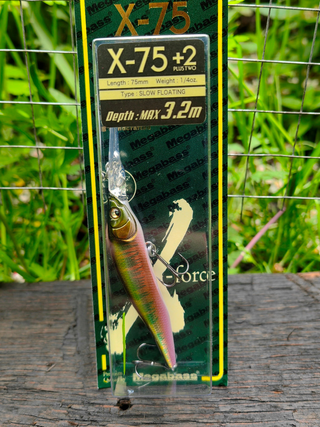 Megabass X-NANAHAN+2 75 mm 7 g — WAGIN OIKAWA — zdjęcie 2
