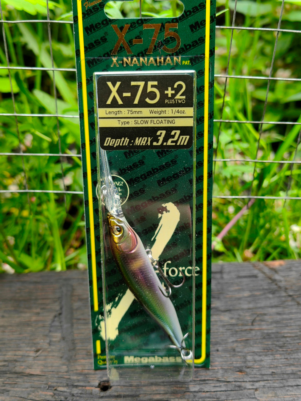 Megabass X-NANAHAN+2 75 mm 7 g — WAGIN ITO AYU — zdjęcie 2