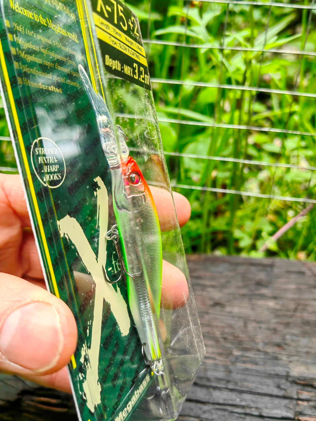 Megabass X-NANAHAN+2 75 mm 7 g — MG VEGETABLE — zdjęcie główne