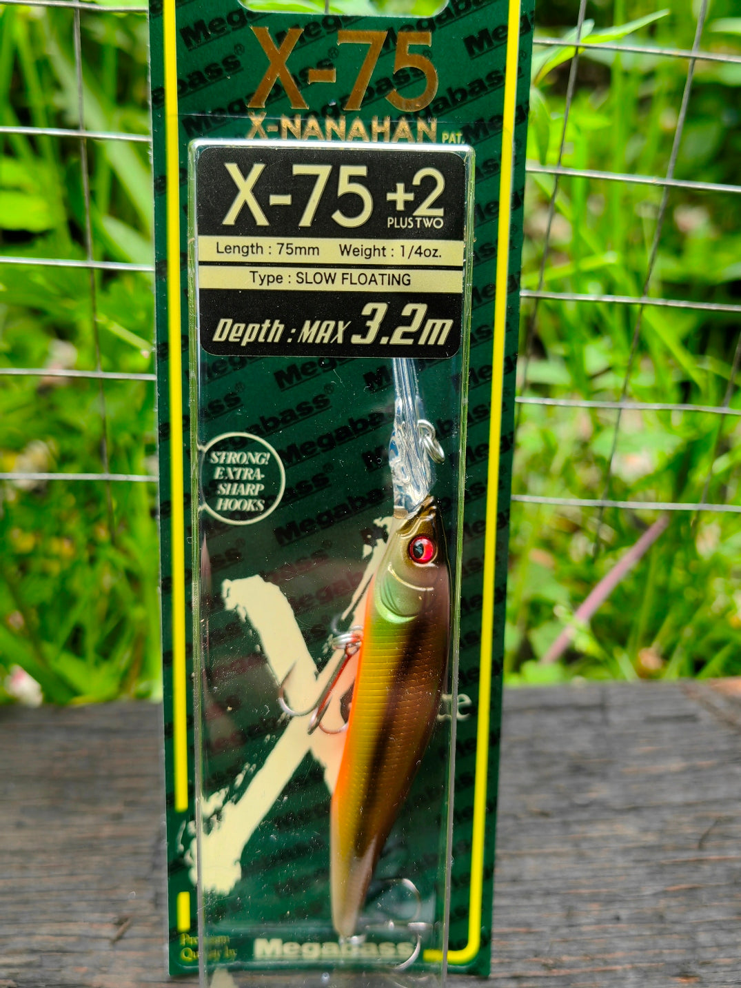 Megabass X-NANAHAN+2 75 mm 7 g — JP SCALPIN — zdjęcie 2