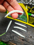 Larwa Kaiman 50 mm Righetti Bait System, kolor BIANCO — #KMB1, zdjęcie 1